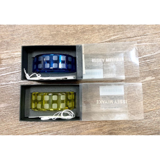 ISSEY MIYAKE 三宅一生 全新果凍壓克力手環全新盒裝有吊牌