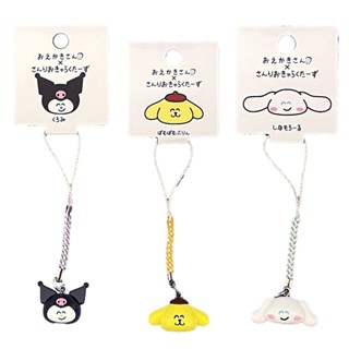現貨- 日本 三麗鷗Xおえかきさん聯名吊飾 手機吊飾 大耳狗 酷洛米 布丁狗 Sanrio
