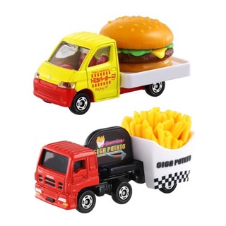 【全新現貨】TOMY NO.054/055 豐田 漢堡車 薯條載運車 TOMICA 多美小汽車