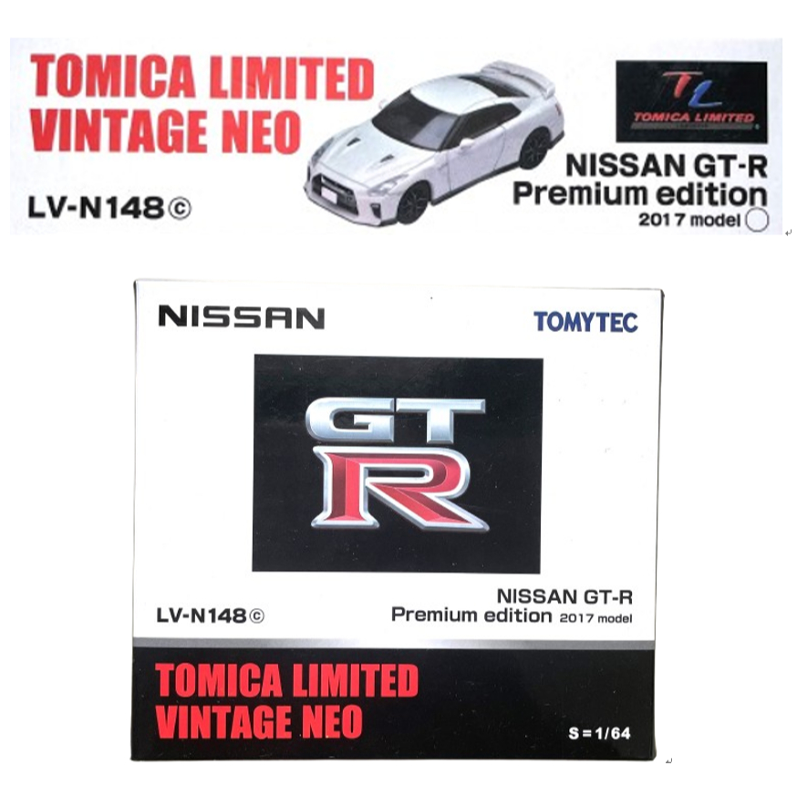 ok tomica 限量 nissan GTR LV-N148 TOMYTEC vintage 1/64 合金車 全新