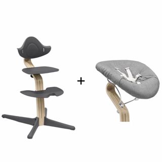 Stokke Nomi 成長椅(櫸木)+新生兒套件 新生兒組合(Mama&Dada官方直營)