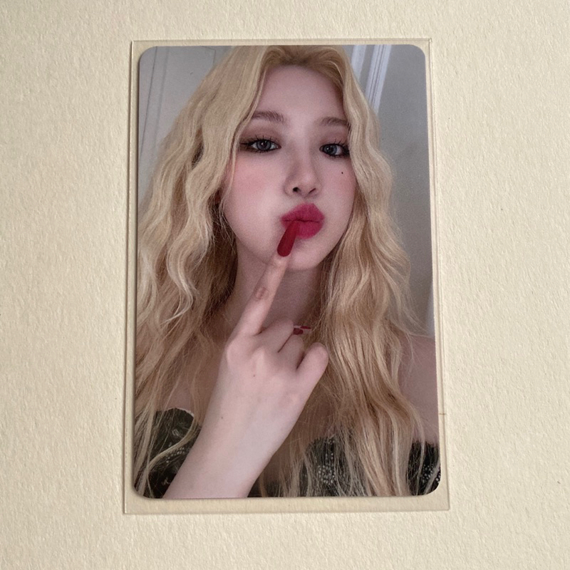 (G)I-DLE nude nxde葉舒華 shuhua 小卡 專卡 送空專