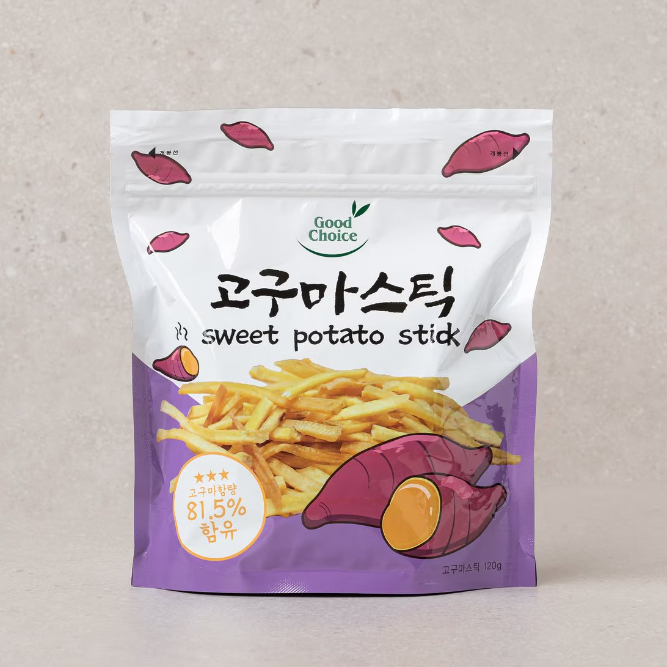 [現貨+預購] 香甜地瓜薯條餅乾 120g 紅薯餅乾 韓國零食 韓國代購🇰🇷