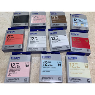 Epson標籤帶全新 二手出清 奶茶機 C410 原廠標籤帶