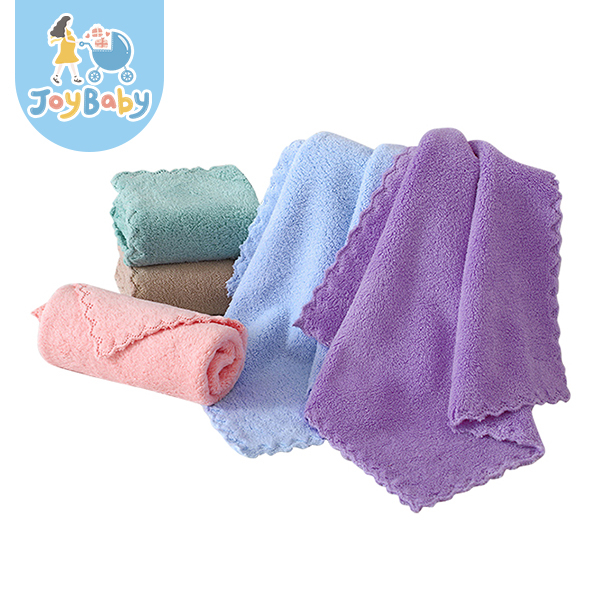 JOYBABY 珊瑚絨抹布 強力吸水百潔布 親膚手帕 澡巾 口水巾 毛巾