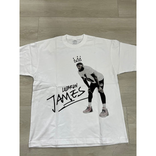 【LeBron James】King James 歐美 街頭 NBA 籃球 印花短袖T恤 寬鬆 圓領 重磅 嘻哈 美式