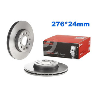 (VAG小賴汽車)A3 8V Octavia 前 煞車盤 碟盤 276mm Brembo 平面盤 全新