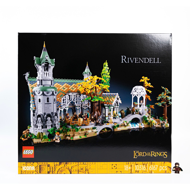 《降價》LEGO樂高 Icons 10316 THE LORD OF THE RINGS: RIVENDELL