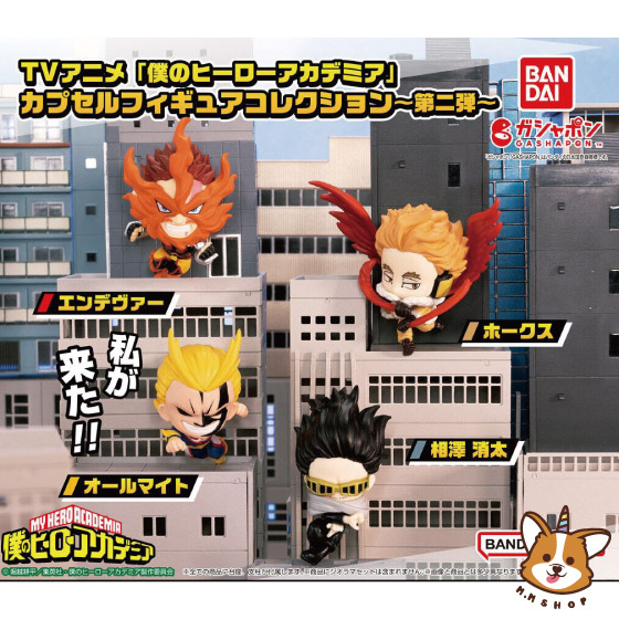 【M.M小舖】『現貨』 BANDAI 轉蛋 扭蛋 我的英雄學院角色公仔 P2 2 我英 角色 公仔 英雄 全4款