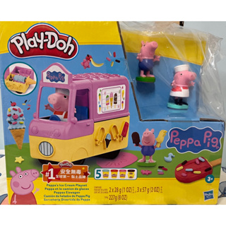 「全新正版現貨」Play-Doh 培樂多 佩佩豬冰淇淋車遊戲組