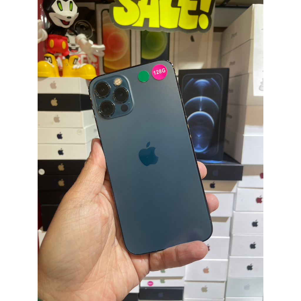 【電池100%】Apple iPhone 12 Pro 128GB 6.1 吋 藍 現貨 有實體店面 可面交 2166