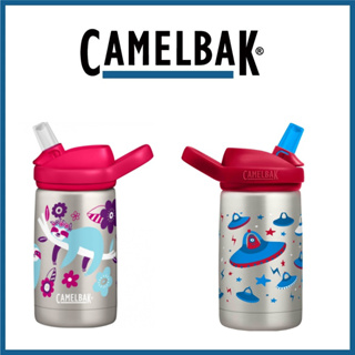 【CAMELBAK】350ml eddy+ kids兒童吸管不鏽鋼(保溫/冰)水瓶 戶外 露營 登山 隨身水壺 環保水壺