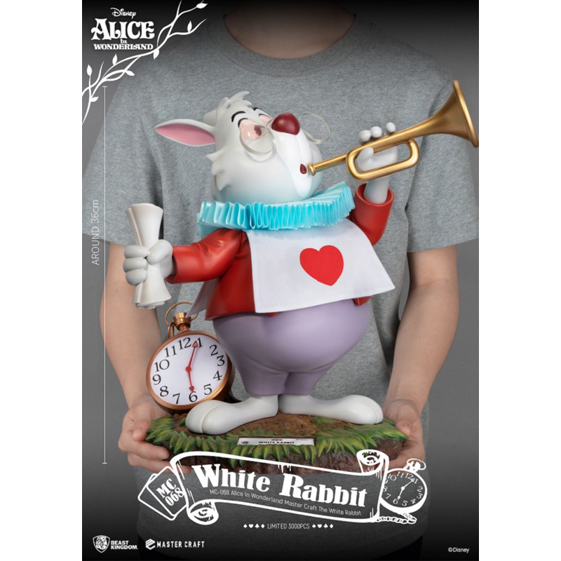 最新到貨、野獸國MC-068 愛麗絲夢遊仙境極匠系列 白兔先生