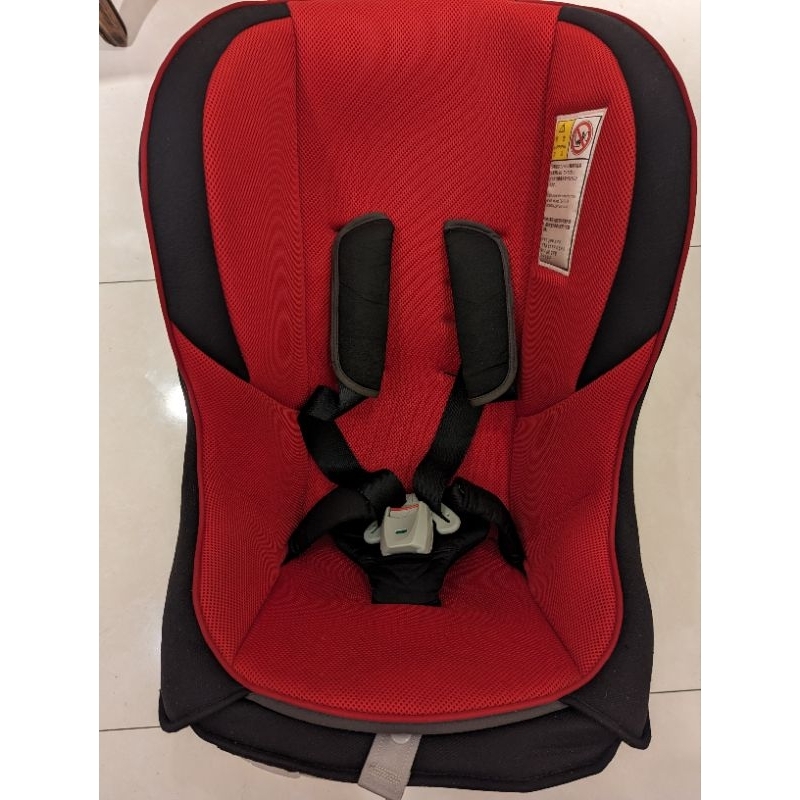 Combi Coccoro EG UB 0-4歲 兒童安全座椅:輕·穩汽座 薔薇紅(二手狀況良好)