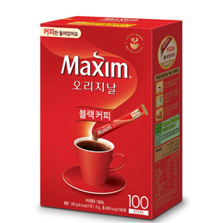 現貨【Maxim 麥心 原味即溶黑咖啡/美式黑咖啡/濃縮咖啡】100入/黑咖啡