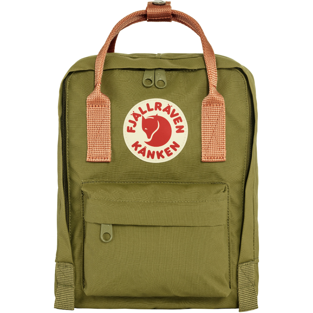 [阿爾卑斯戶外] 小狐狸 Fjallraven 23561 Kanken mini 後背包 綠色系