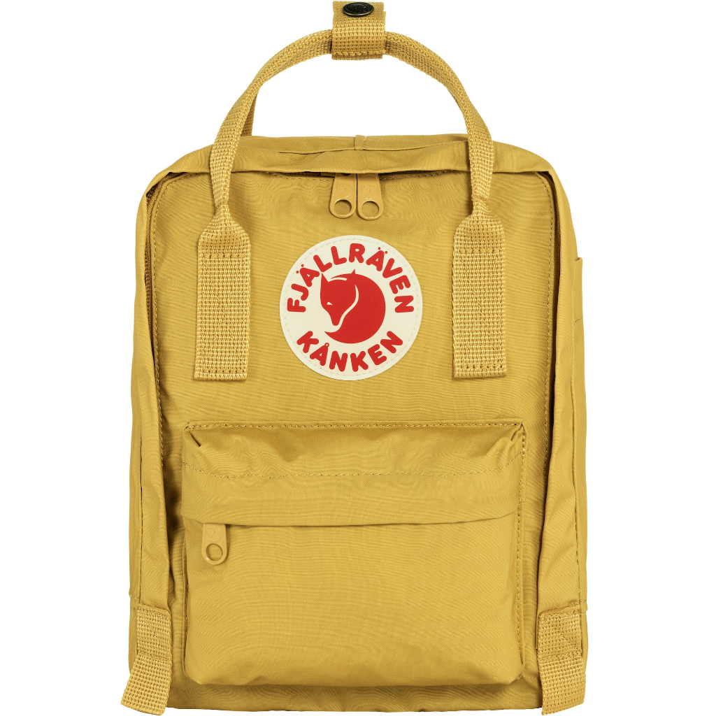 [阿爾卑斯戶外] 小狐狸 Fjallraven 23561 Kanken mini 後背包 黃色系