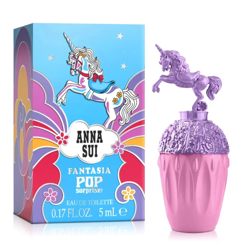 Anna Sui 安娜蘇 童話彩虹獨角獸女性淡香水5ml/限定版 原廠沾式小香水 2023上市