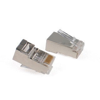 Pro-Best 網路遮蔽接頭 CAT.6 (10入) 水晶頭 隔離網路頭 3叉一件式 RJ45