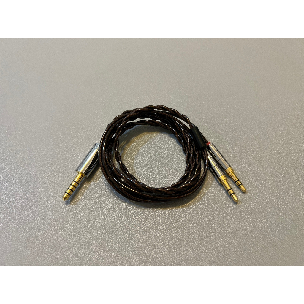 雙3.5 4.4 平衡 耳機 升級線 銅線 同軸結構 HIFIMAN EF400 EDITION XS T3-01