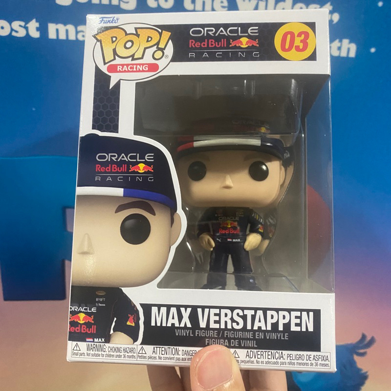 [李大] 正版現貨 Funko POP F1 紅牛車隊 Max Verstappen 馬克斯 維斯塔潘 #03