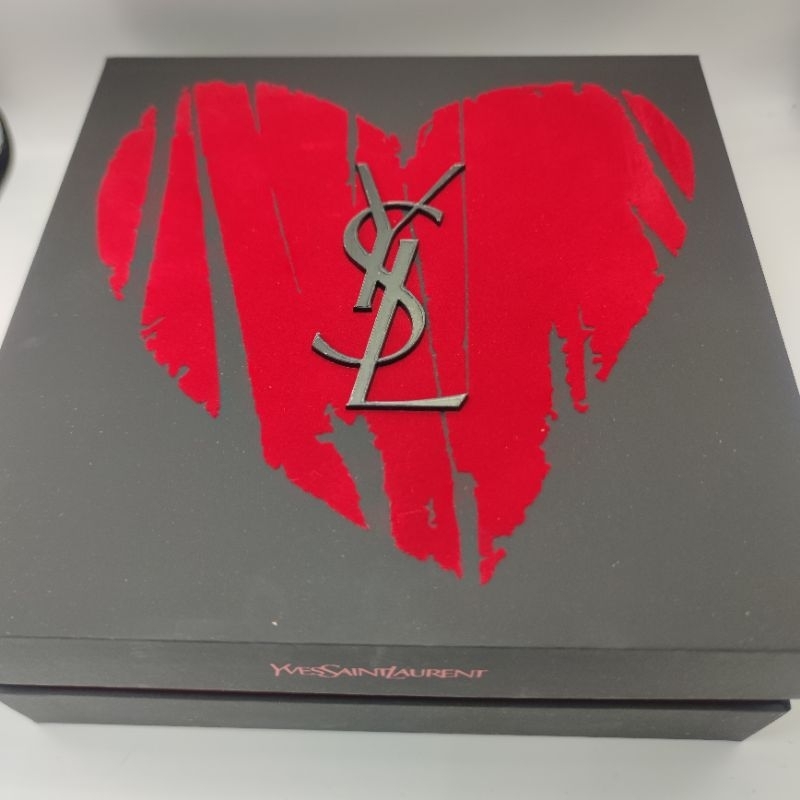 YSL 聖羅蘭 小紙盒 硬盒 包裝盒 禮盒 提袋