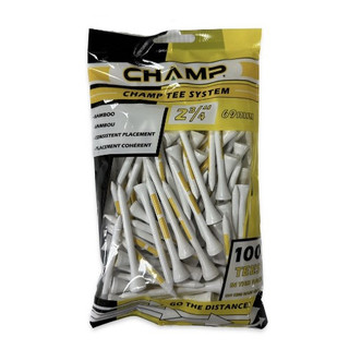 美國進口 CHAMP Tee systeam bamboo 竹TEE 耐打環保 TEE