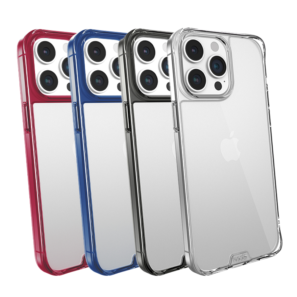 hoda iPhone 15 系列 晶石鋼化玻璃軍規防摔保護殼