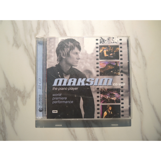 二手CD MAKSIM 邁可森 THE PIANO PLAYER 鋼琴玩家