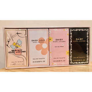 *人人美*MARC JACOBS小雛菊+親愛雛菊+清甜雛菊+完美女人四入小香禮盒