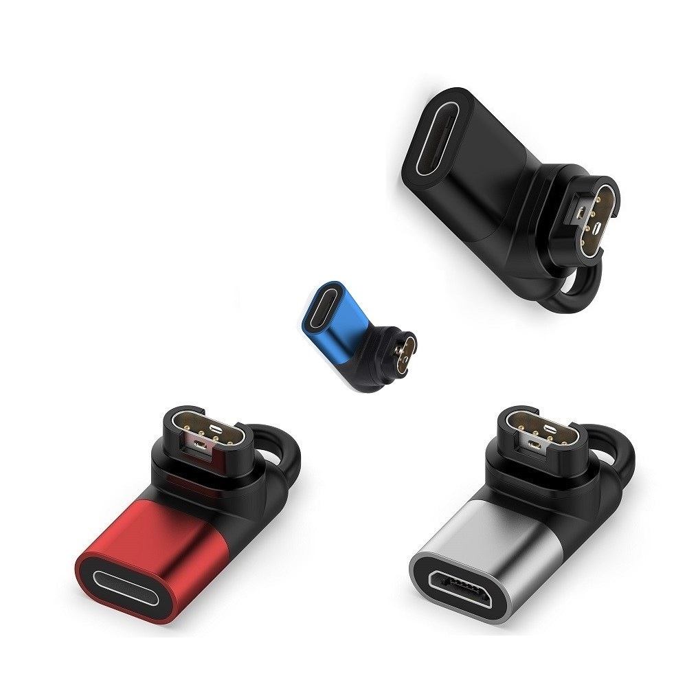 【母頭轉接頭】適用 Garmin Venu X1 2 3 2s 3s SQ Plus GPS 充電轉接頭