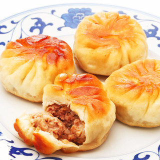 【海產教父】上海生煎包 280g/10顆/包！ 水煎包/熟水餃/港點/港式點心/大水餃/煎餃/包子/港點