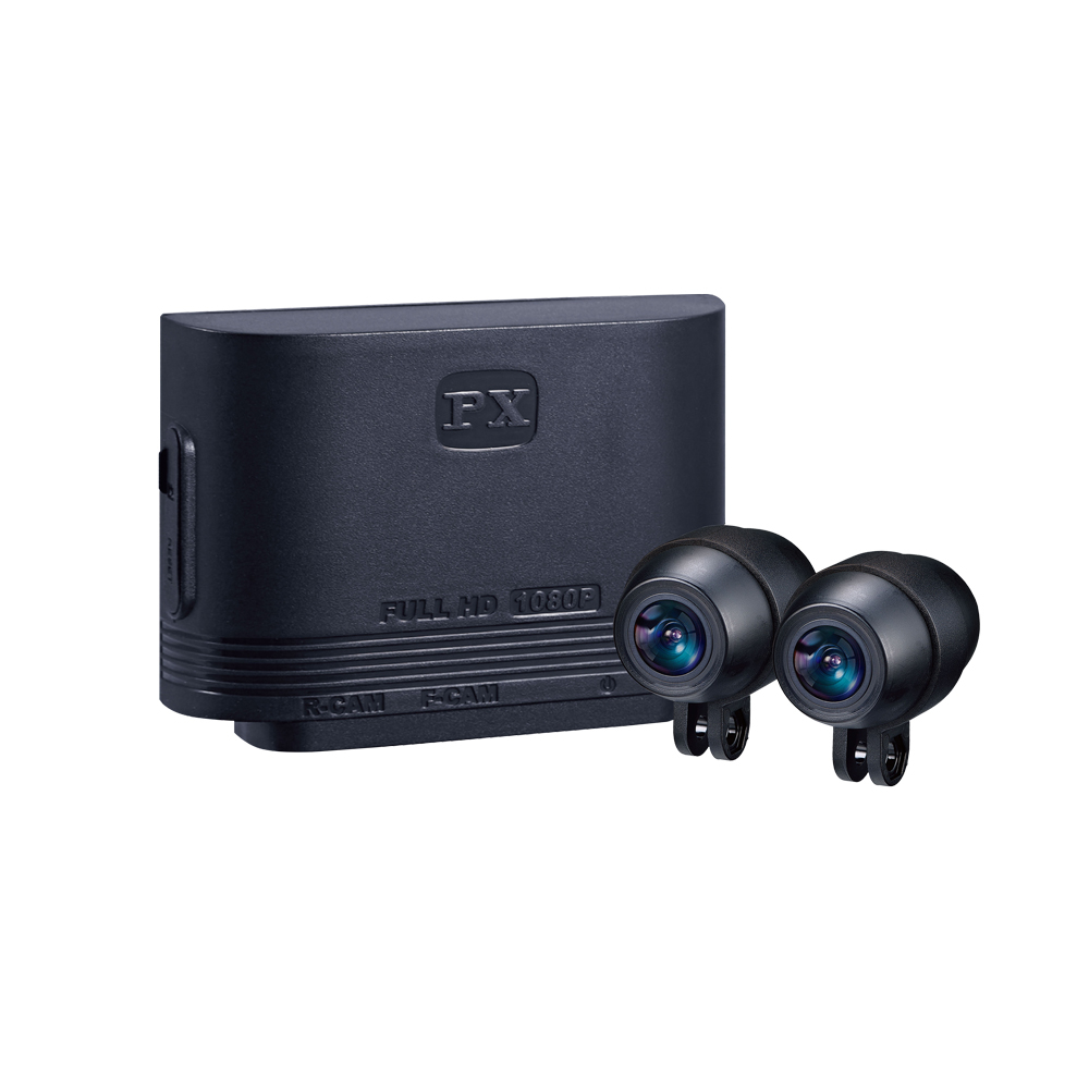 PX大通 GX3E 神盾衛士 車規級分離式夜視 雙鏡頭機車行車記錄器 廣角 WIFI即時分享 重機 1080P