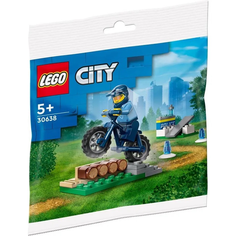 樂高 LEGO 30638 警車單車訓練 袋裝