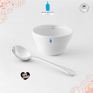 💙KIKI SHOP 空運代購 正品💙BlueBottle 藍瓶咖啡 杯測組合 不鏽鋼勺陶瓷杯套裝 送禮自用 空運