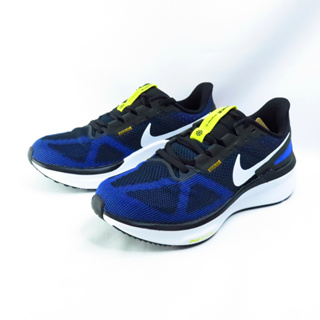 NIKE Air Zoom Structure 25 男款 慢跑鞋 DJ7883003 黑藍白【iSport愛運動】