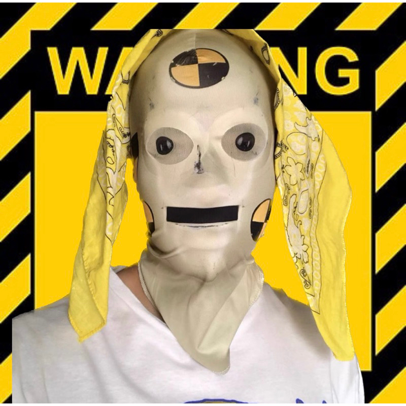 【HB海森堡】 A$AP ROCKY同款演出面罩AWGE TESTING機器人頭套 嘻哈頭套