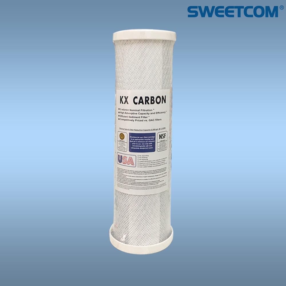 【思維康SWEETCOM】美國進口 10英吋  KX碳棒活性碳 公規濾心