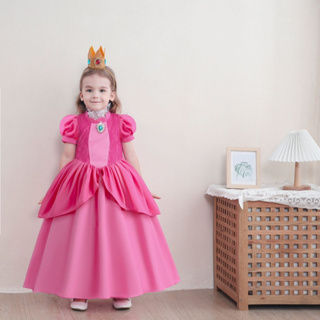 🎃萬聖節服飾🧡 Peach公主洋裝附頭飾 $499 尺寸100cm-150cm