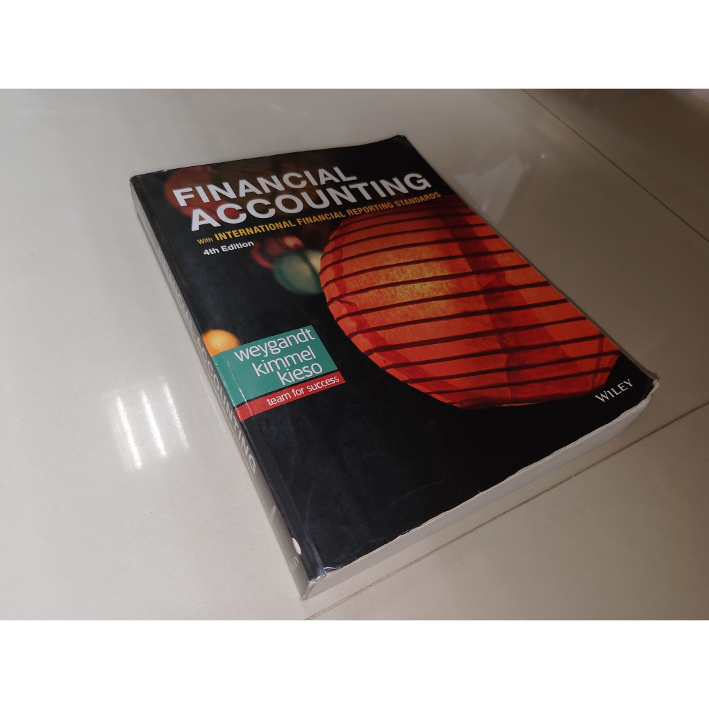 Financial Accounting 4/e Kieso 9781119504306 有劃記 2019@a下多二手書