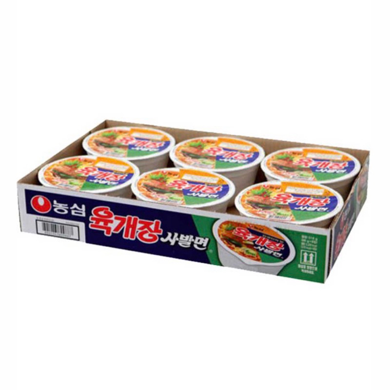 農心 辣牛肉湯麵/泡菜拉麵6入 韓國直送🇰🇷