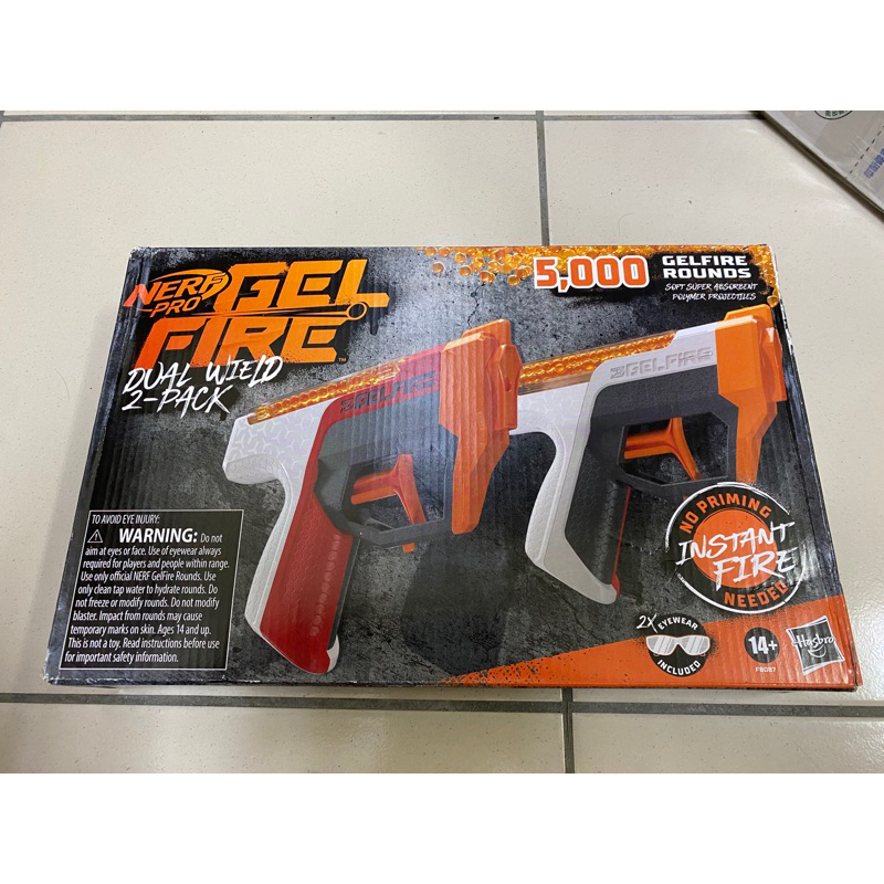 現貨不用等150fps最強短水彈發射器 NERF Pro Gelfire Dual Wield 2把1組 X-Shot