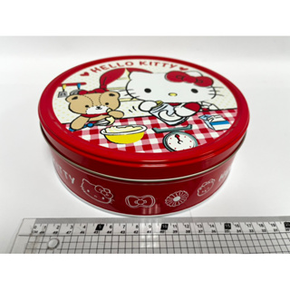 【90元均一價專區】三麗鷗Hello Kitty圓形餅乾鐵盒