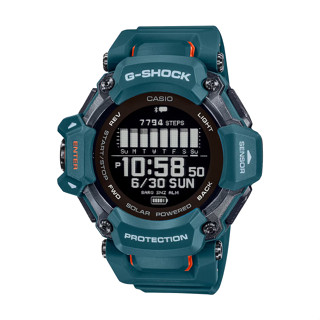 【CASIO G-SHOCK】G-SQUAD系列進階運動腕錶-湖水藍/GBD-H2000-2/台灣總代理公司貨享一年保固