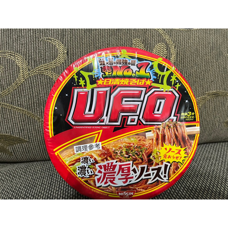 日清UFO炒麵-特濃日式炒麵醬口味 128公克 日本泡麵 泡麵