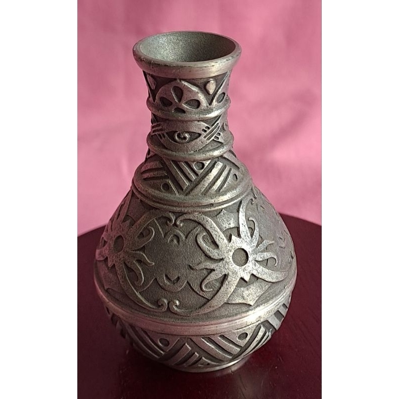 ROYAL SELANGOR PEWTER早期錫製小花瓶擺飾