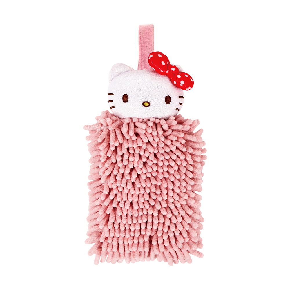 【生活工場】Hello Kitty擦手巾-粉紅