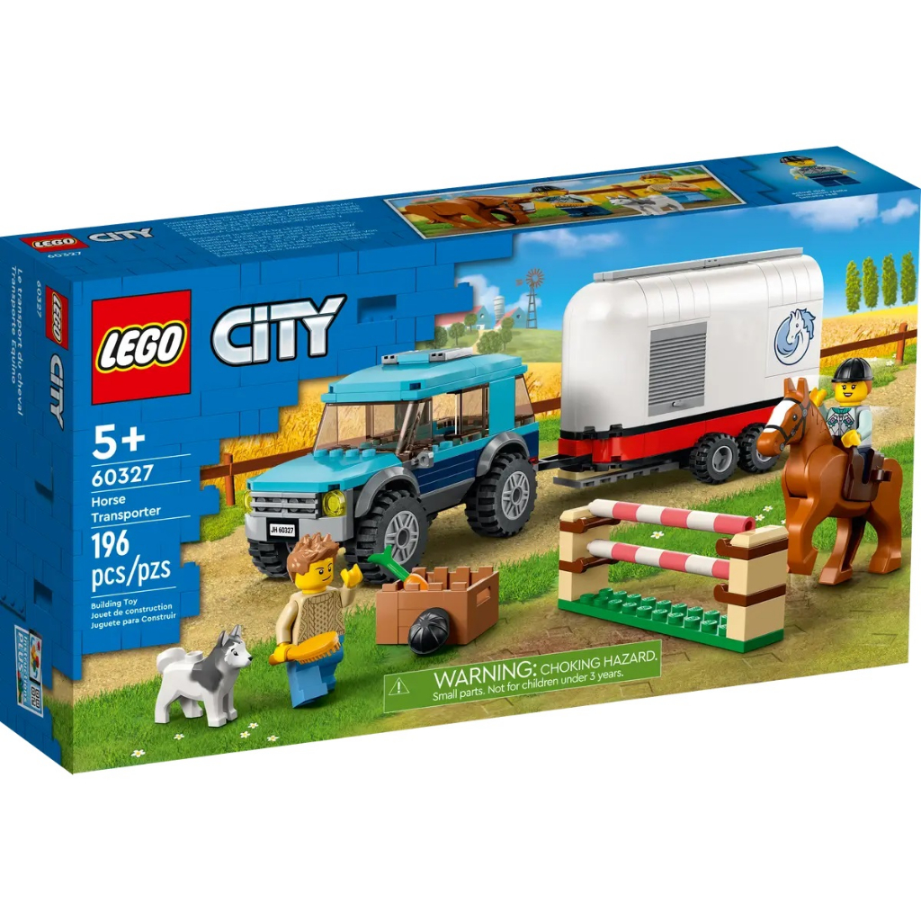 【 Bronco 】60327 LEGO 馬匹運輸車 城市系列 City Horse Transporter