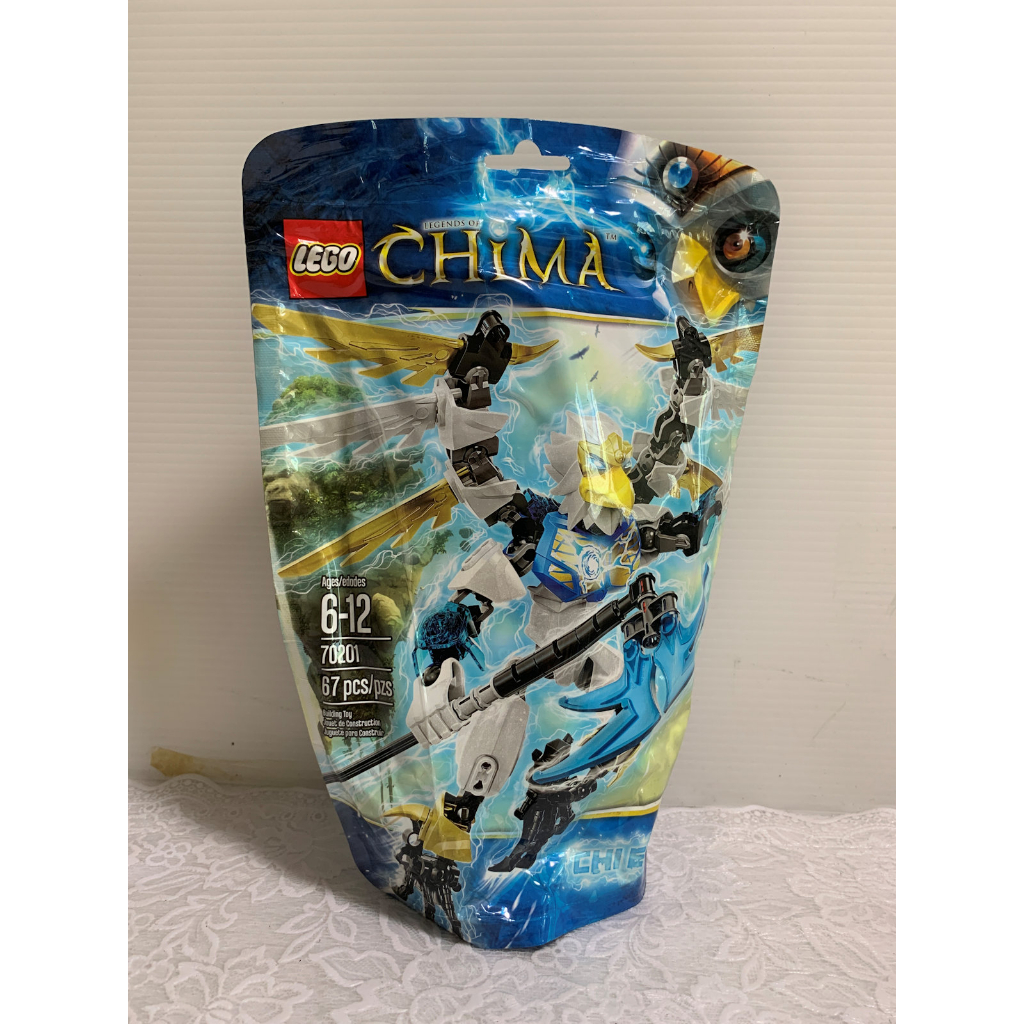 全新未拆現貨 LEGO Chima 神獸傳奇系列 70201 CHI Eris 氣能量鷹傑斯 (絕版)