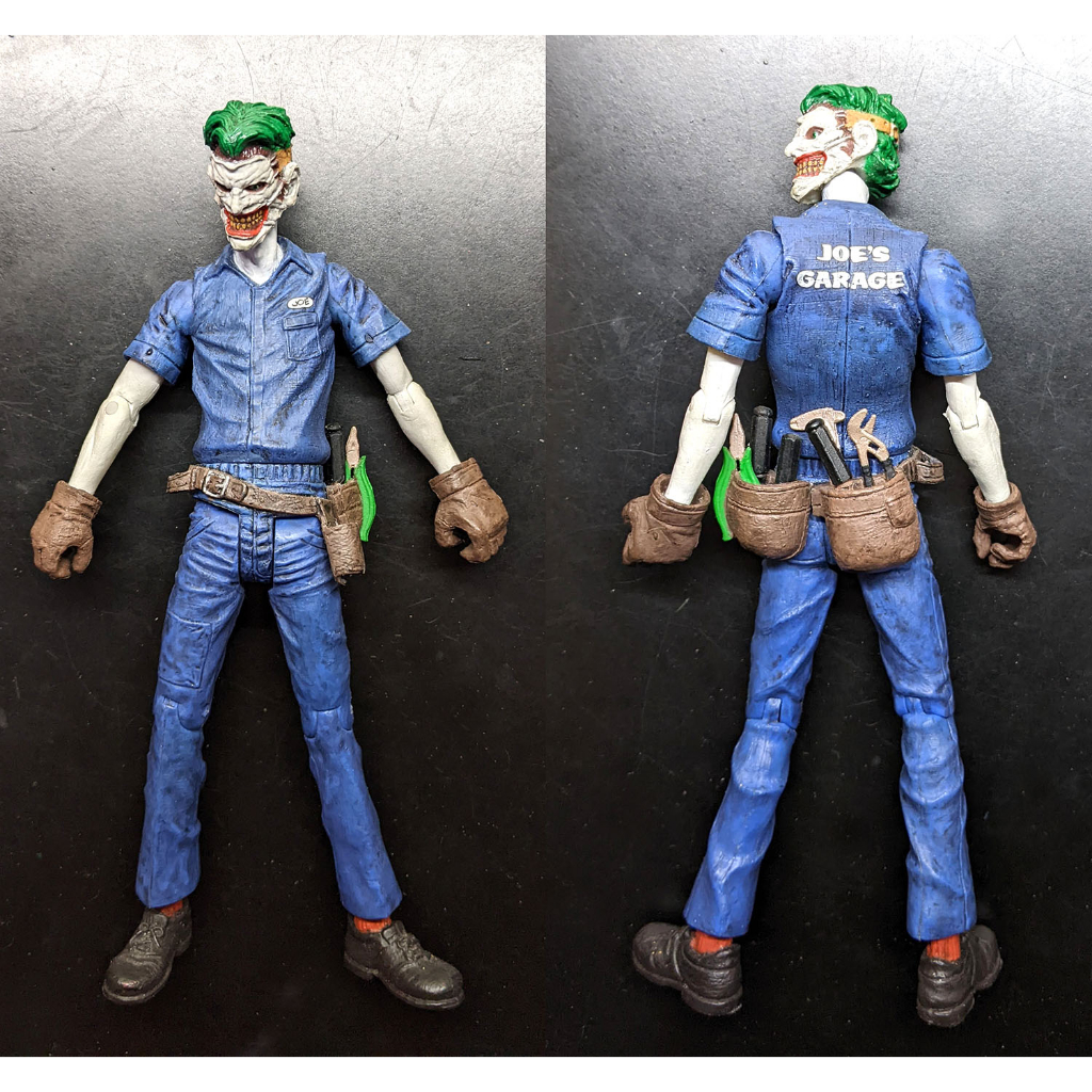 正版 漫畫 DC Comics 小丑 Joker 美泰兒 Mattel New 52 工裝服 工作服 Villains